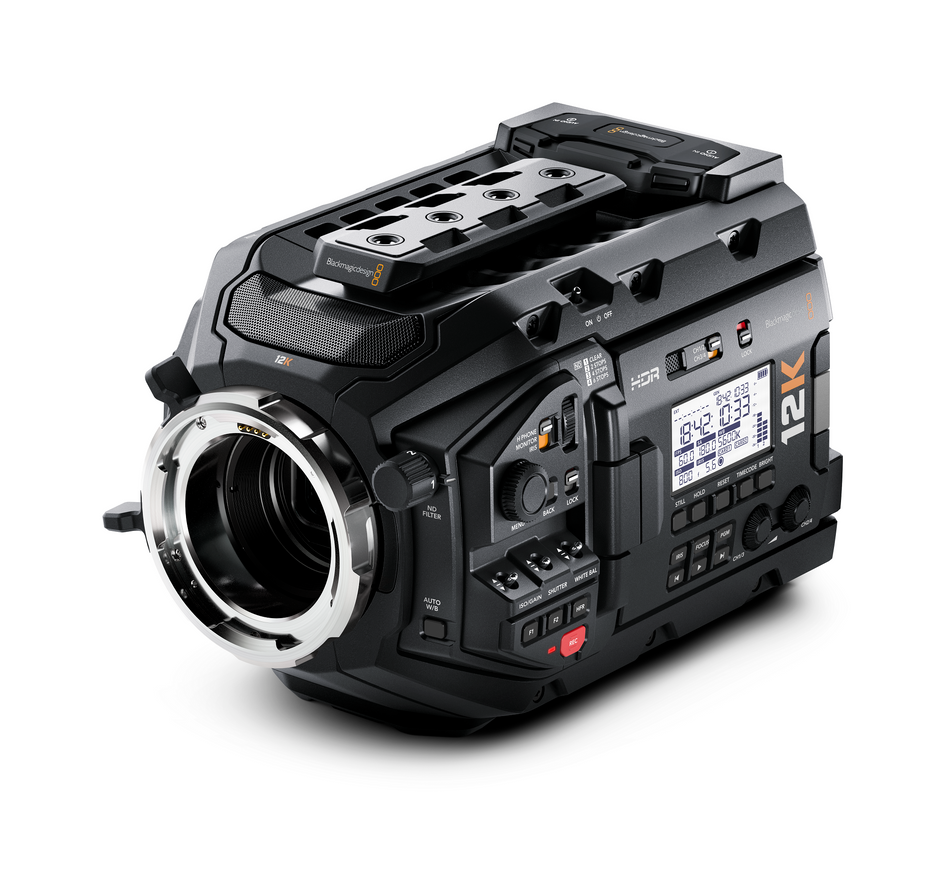 Blackmagic Design URSA Mini Pro 12K OLPF Digital Film Cinema Camera (PL-Mount) Condition: UsedUsed “Used Like New”