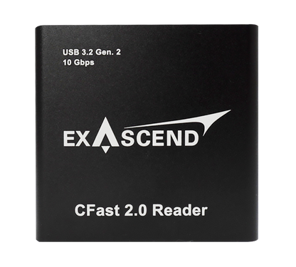 Exascend Cfast 2.0 Card Reader (Black)