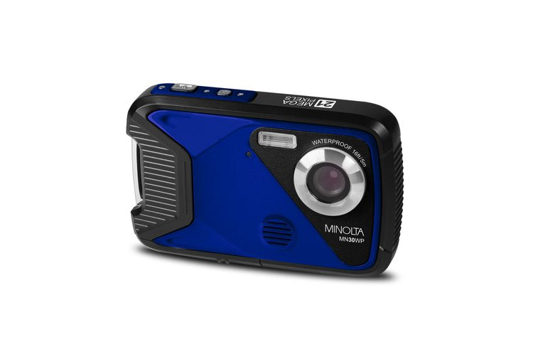 Minolta MN30WP-BL 21 MP HD Waterproof Digital Camera