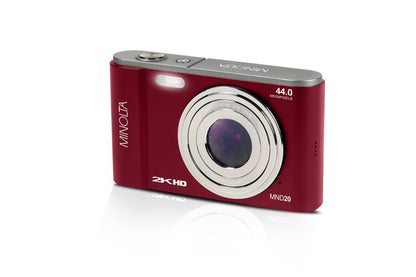 Minolta MND20-R 44 Megapixel HD Digital Camera (Red)