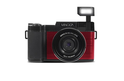 Minolta MND30-R 30MP Digital Camera (Red)