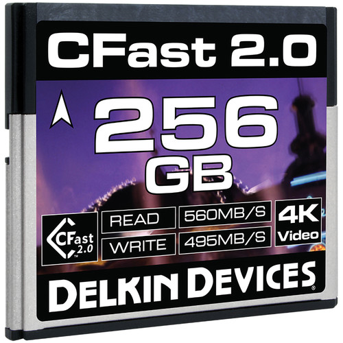 Delkin Devices CFast 2.0 Memory Card (256GB)