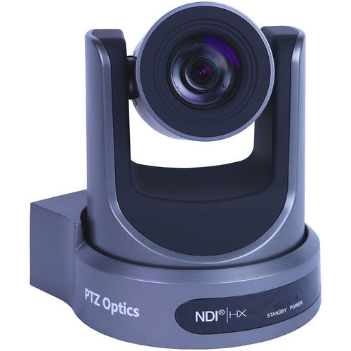 PTZ Optics 30X-NDI Broadcast and Conference Camera (Gray)