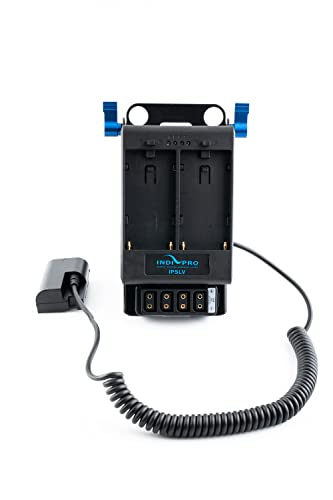 IndiPRO Dual NP-F Power System w/ 15mm Rod Mount for LP-E6 Devices (w/ 4x D-Tap Outputs)