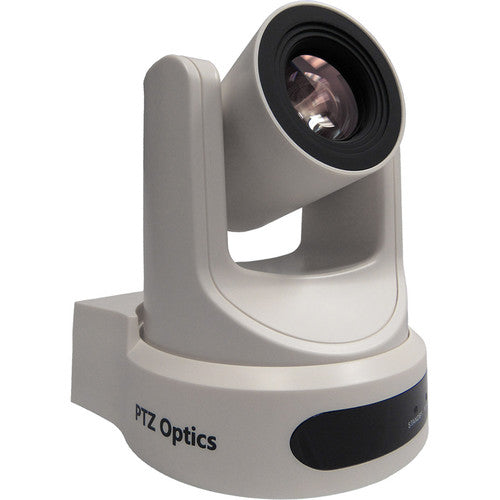PTZ Optics 30x Optical Zoom Broadcast & Conference Camera HDMI 3G-SDI IP Streaming CVBS (White)