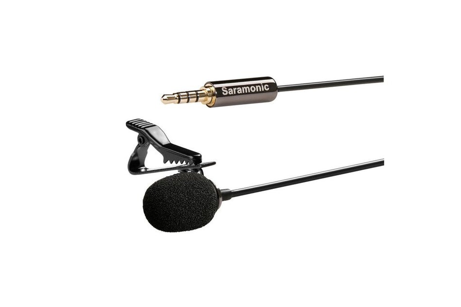 Saramonic SR-LMX1 Lavalier Microphone for Apple/Android Smartphones