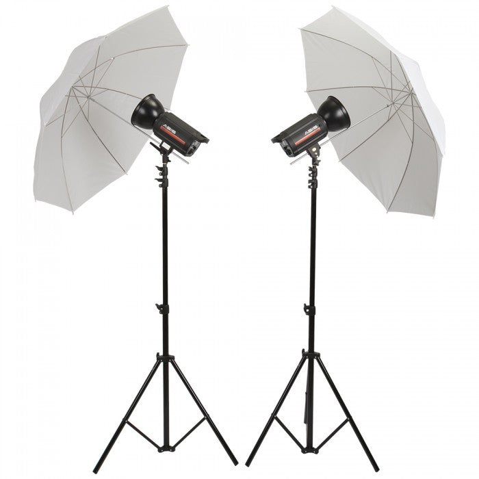 Asis 500 Monolight 2-Head Umbrella Kit