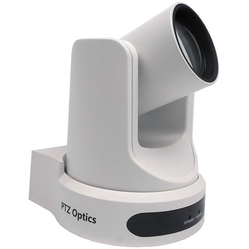 PTZ Optics 12X-NDI Broadcast and Conference Camera (White)