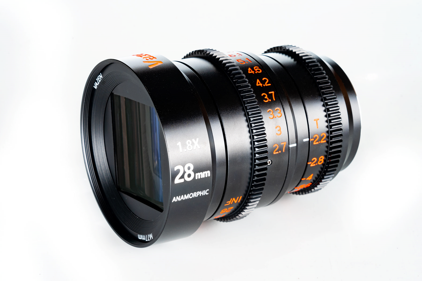 Vazen 28mm T/2.2 1.8X Anamorphic Lens for M4/3 Cameras