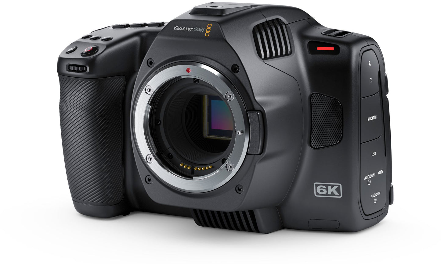 Blackmagic Design Pocket Cinema Camera 6K G2 & Exascend Gecko Portable 1TB SSD with Free SD Card Reader Bundle
