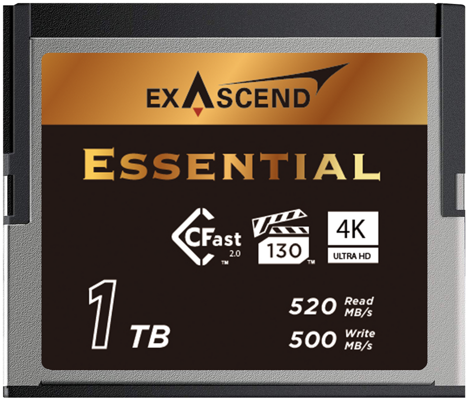 Exascend 1TB Essential Cfast 2.0 Memory Card