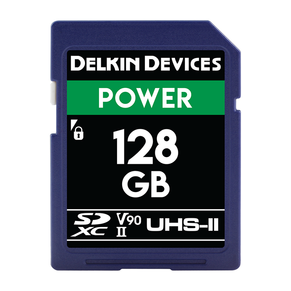 Delkin Devices Power UHS-II (U3/V90) SD Memory Card (128GB)