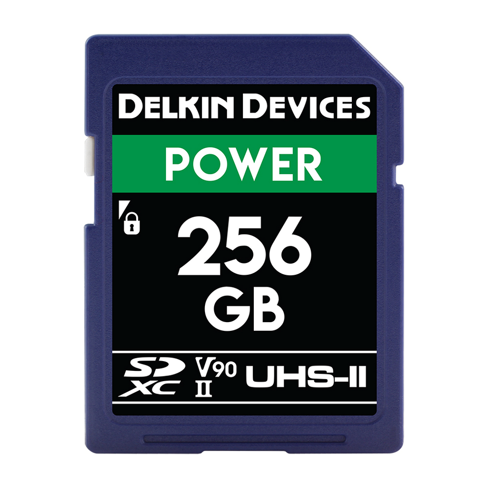Delkin Devices Power UHS-II (U3/V90) SD Memory Card (256GB)