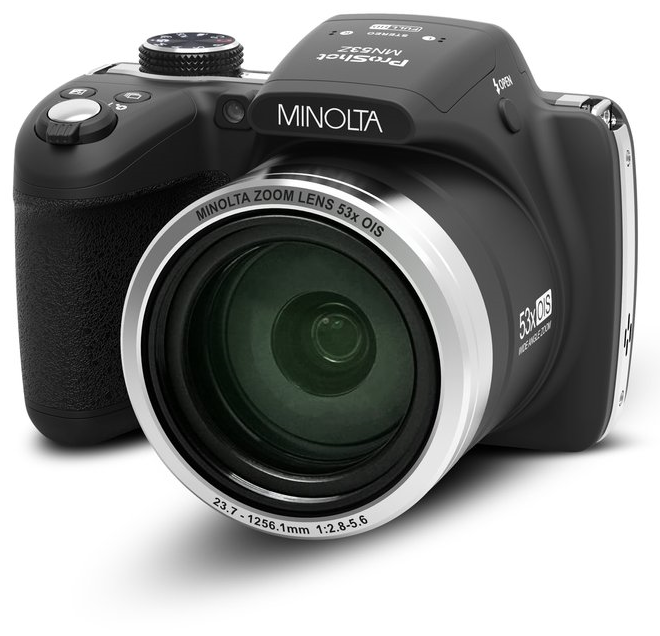Minolta MN53Z-BK 16MP Wi-Fi Bridge Camera