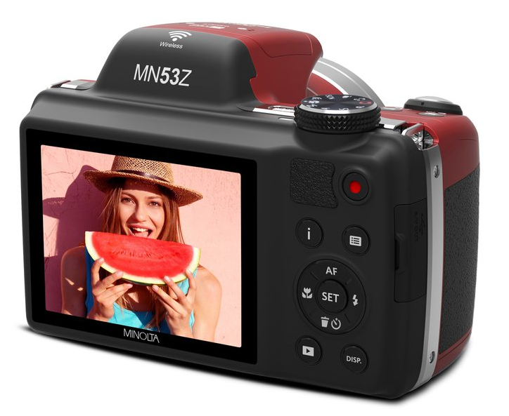 Minolta MN53Z-R 16MP Wi-Fi Bridge Camera