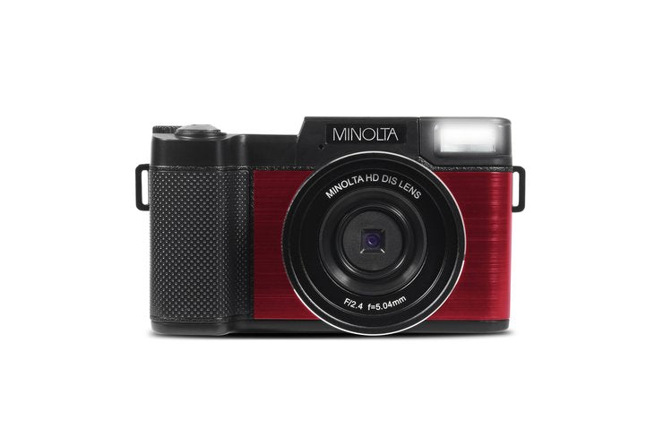 Minolta MND30-R 30MP Digital Camera (Red)