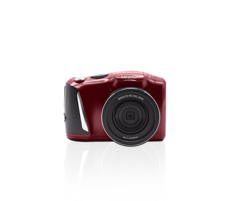 Minolta MND50-R 48 MP Ultra HD Digital Camera (Red)
