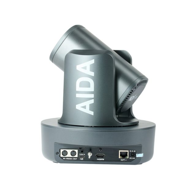 AIDA Imaging Broadcast/Conference NDI®|HX 4K NDI/IP/HDMI 12X Zoom PTZ Camera (Black)
