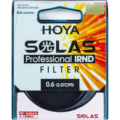 Hoya SOLAS Professional IRND 0.6 Filter [Multiple Size Options]