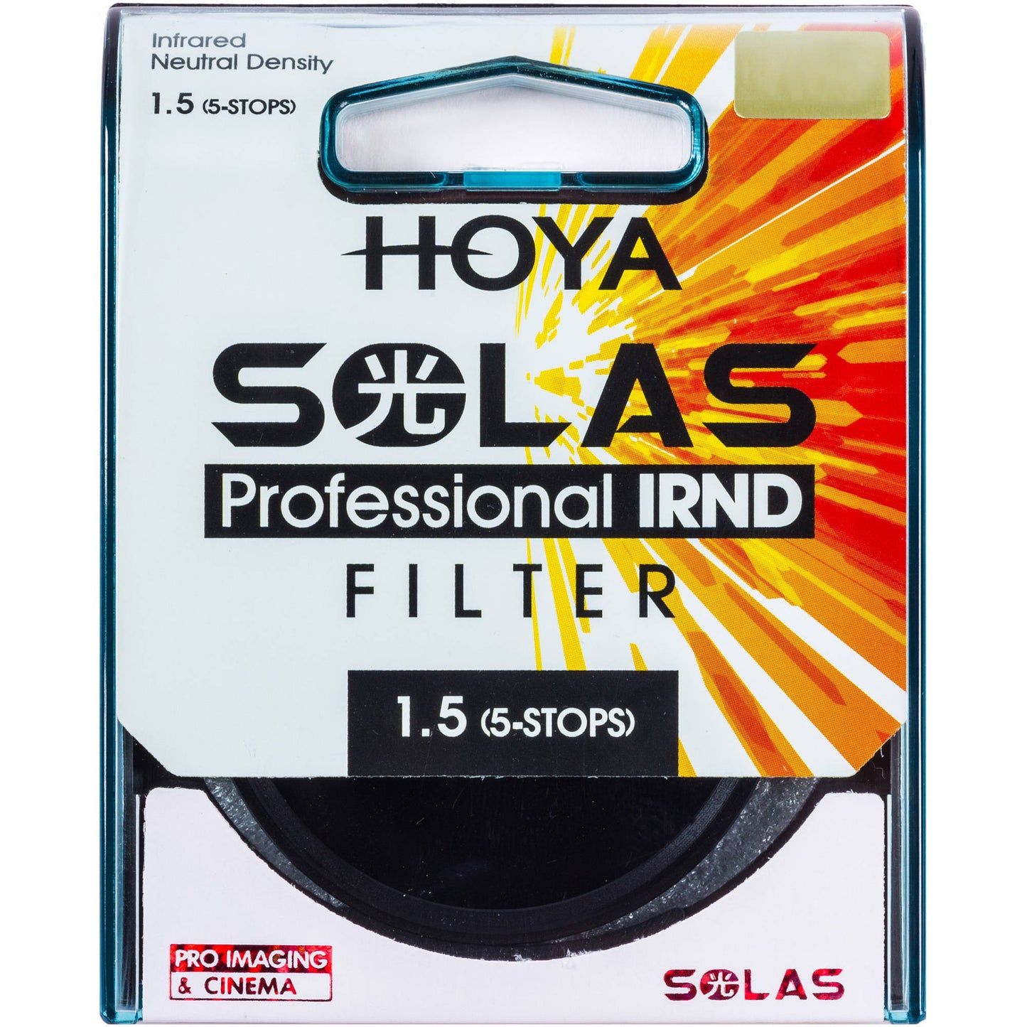Hoya SOLAS Professional IRND 1.5 Filter [Multiple Size Options]