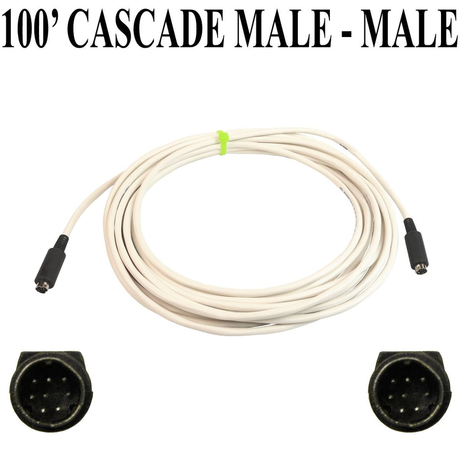 PTZOptics  100' 8-Pin Male to Male Cascade Cable
