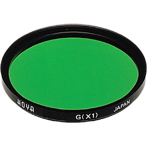 Hoya Green X1 Multi-Coated Glass Filter [Multiple Size Options]