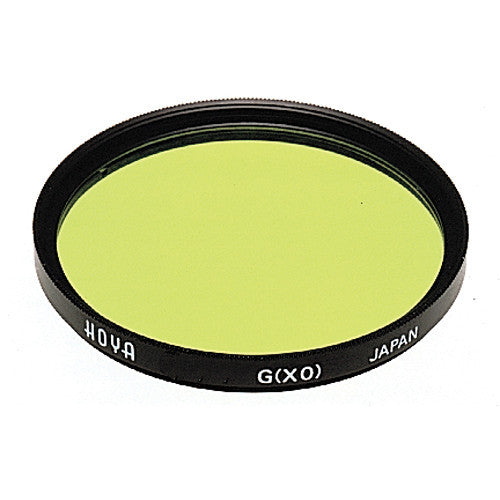 Hoya Yellow-Green XO Multi-Coated Glass Filter [Multiple Size Options]