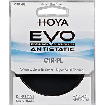 Hoya EVO Antistatic Circular Polarizer Filter [Multiple Size Options]