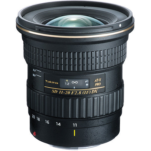 Tokina 11-20mm f2.8 Pro DX Wide-Angle Lens [Two Mount Options]