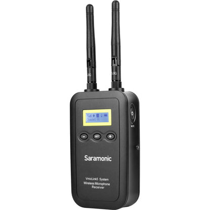 Saramonic VMICLINK5 5.8GHz SHF Wireless Lavalier Microphone System