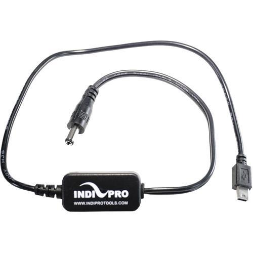 IndiPro Tools 21MUSB 2.1mm Male Power Cable to Mini USB 5V (20", Regulated)