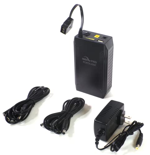 IndiPRO Tools Porta-Pak Battery with D-Tap Output & Charger (8V/12V)