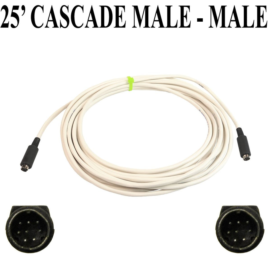 PTZ Optics 8-Pin Male to Male Cascade Cable (25')