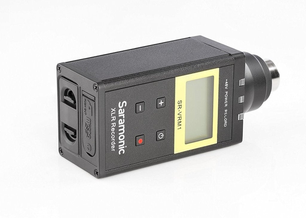 Saramonic SR-VRM1 Digital Plug-on Linear PCM Recorder for XLR Microphones