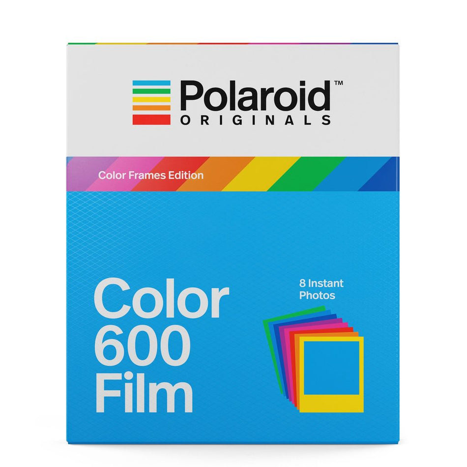 Polaroid Color Film for 600 and i-Type Cameras with Colored Frames (8 Exposures)