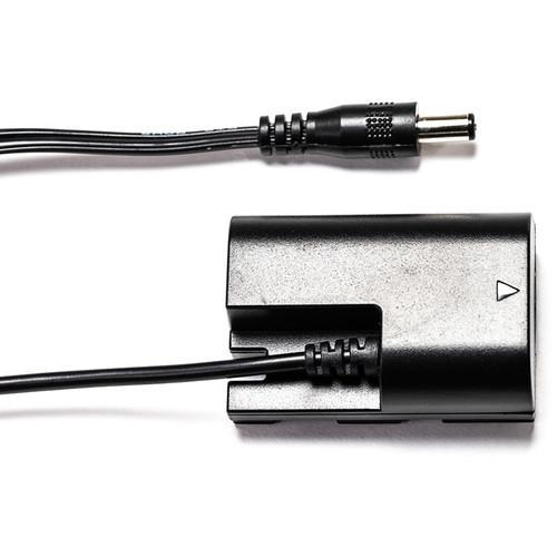 IndiPro Tools 81PPC 2.5mm Male Power Cable to Canon LP-E6 Type Dummy Battery (24", Non-Regulated)