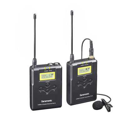 Saramonic SR-RX15+SR-TX15 UWMIC15 16-Channel Digital UHF Wireless Lavalier Microphone System