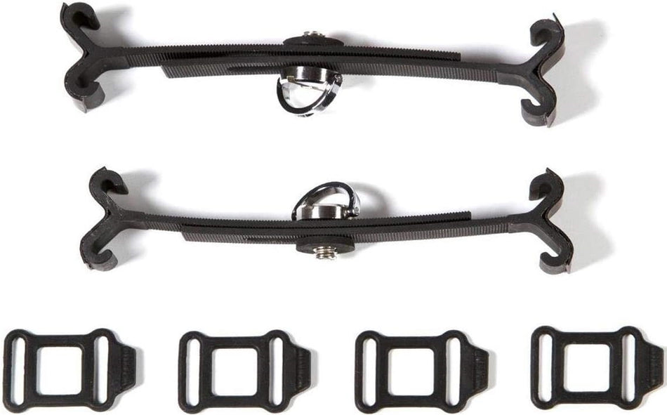 Litra Adjustable Drone Leg Mounts for DJI 3, 4, Pro and Autel X-Star Style Drones