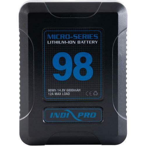 IndiPro Tools VMP98S Micro-Series 98Wh V-Mount Li-Ion Battery