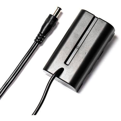IndiPro Tools 98PPC 2.5mm Male Power Cable to Sony L-Series (NP-F) Type Dummy Battery (24", Non-Regulated)