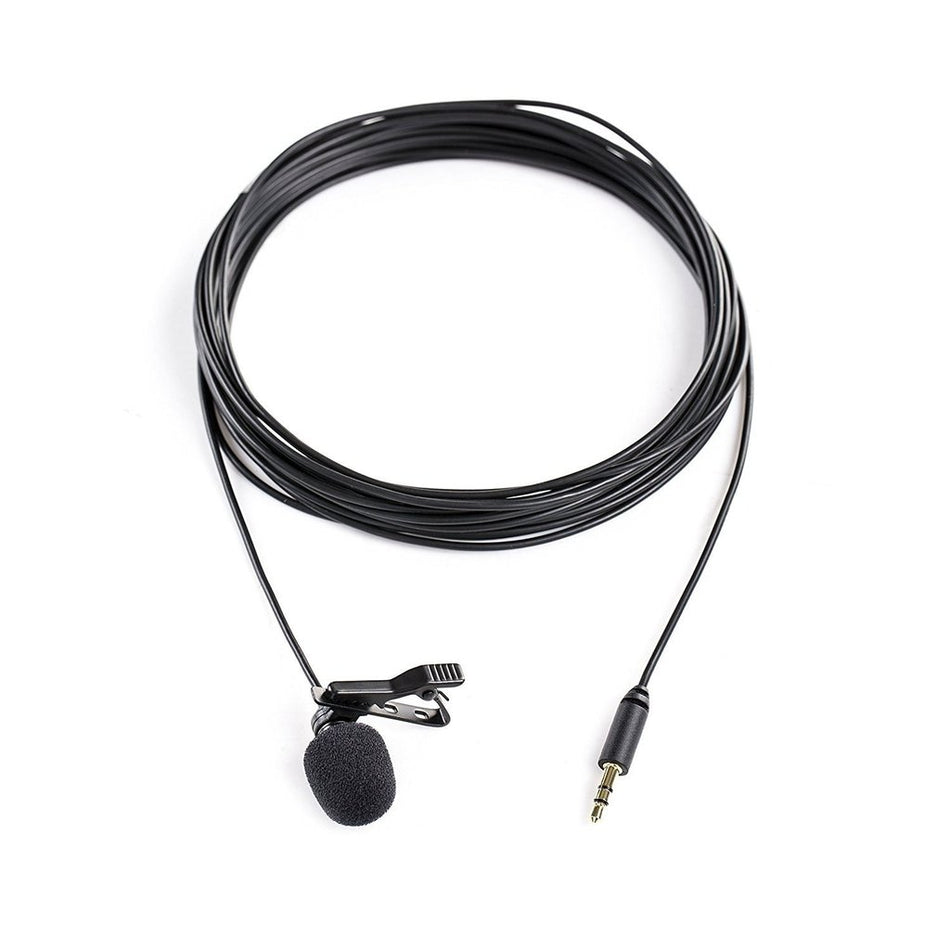 Saramonic SR-XLM1 Broadcast-Quality Lavalier Omnidirectional Microphone with 3.5mm TRS Connector for DSLR Cameras, Camcorders, Recorders & Saramonic Devices