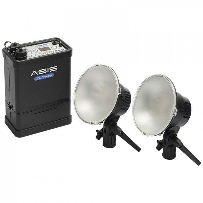 Asis 400 Traveler 2-Light and Li-Ion Battery Kit