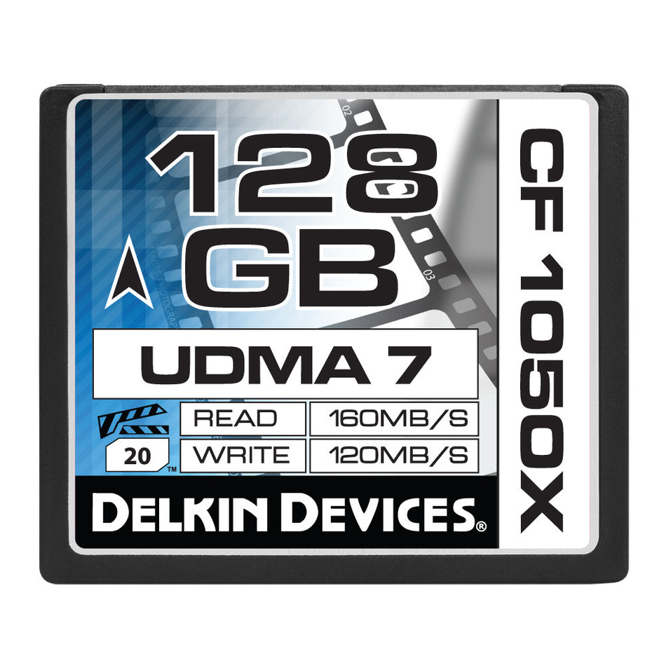 Delkin CF 1050X UDMA 7 Cinema Memory Card [Multiple Capacity Options]