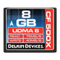 Delkin CF 500X UDMA 6 Memory Card [Multiple Capacity Options]