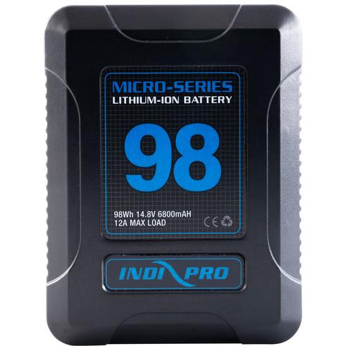 IndiPro Tools GMP98A Micro-Series 98Wh Gold-Mount Li-Ion Battery