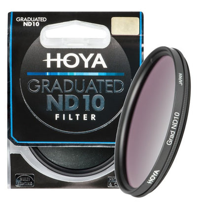 Hoya Graduated ND10 Neutral Density Filter [Multiple Size Options]