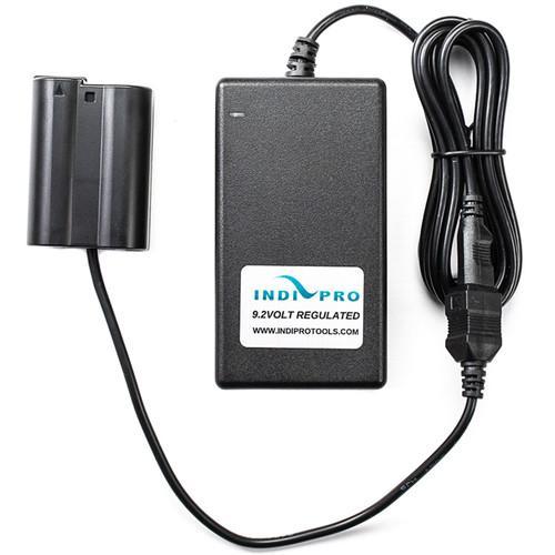 IndiPro Tools NKAC92 8V A/C Power Supply with Nikon EP-5B Type Dummy Battery (8')