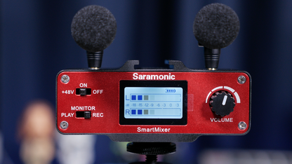 Saramonic SR-SmartMixer Audio Adapter for Apple/Android Smartphones