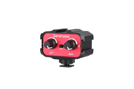 Saramonic SR-AX100 Universal Audio Adapter for DSLR Cameras & Camcorders