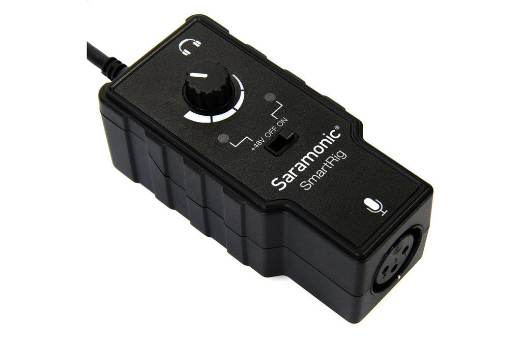 Saramonic SR-SmartRig XLR Audio Adapter for Apple/Android Smartphones and Tablets